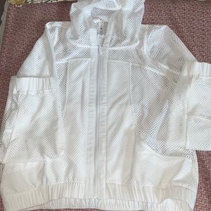 Relaxed Fit Mesh Jacket